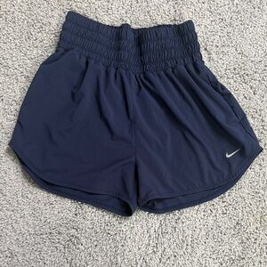 Nike Women's Dark Blue Athletic Shorts